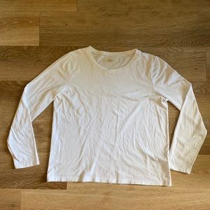 Madewell Basic Plain Long Sleeve Tee